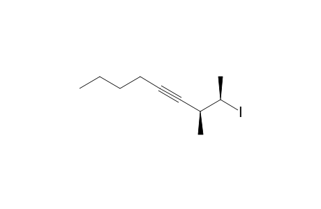 (2R,3S)-2-iodo-3-methyl-non-4-yne