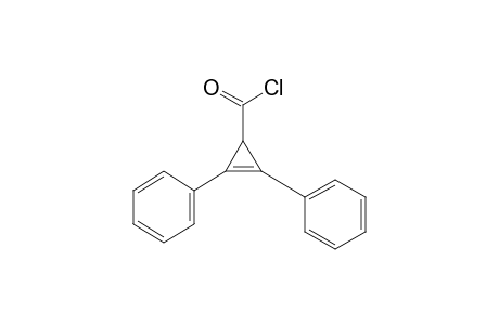 2,3-Diphenyl-2-cyclopropene-1-carbonyl chloride