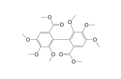2,3,4,2',3',4'-Hexamethoxy-6,6'-dicarbomethoxy-1,1'-dipheny
