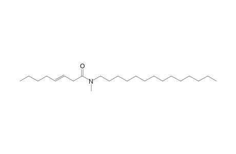 oct-3-Enoylamide, N-methyl-N-tetradecyl-