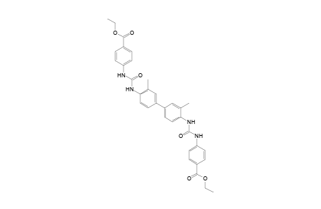 4,4'-[(3,3'-DIMETHYL-4,4'-BIPHENYLYLENE)BIS(UREYLENE)]DIBENZOIC ACID, DIETHYL ESTER