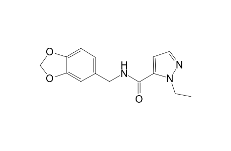 Pyrazole-5-carboxamide, N-(1,3-benzodioxol-5-ylmethyl)-1-ethyl-