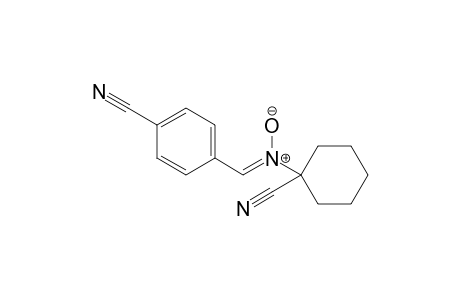 N-(1-cyanocyclohexyl)-1-(4-cyanophenyl)methanimine oxide