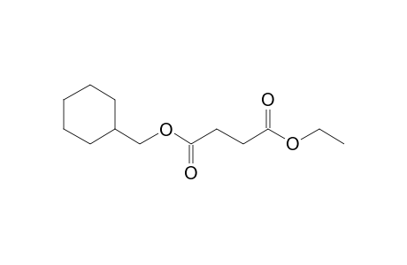 Succinic acid, cyclohexylmethyl ethyl ester