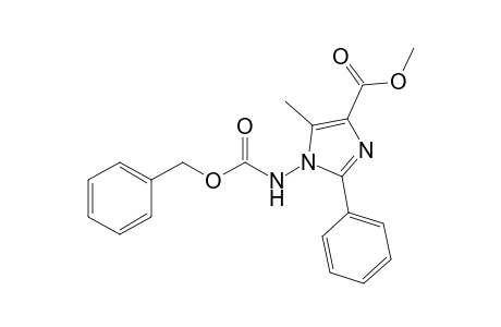 Methyl1-{[(benzyloxy)carbonyl]amino}-5-methyl-2-phenyl-1H-imidazole-4-carboxylate