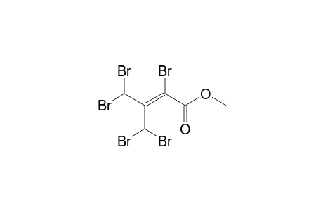 methyl 2,4,4-tribromo-3-(dibromomethyl)but-2-enoate