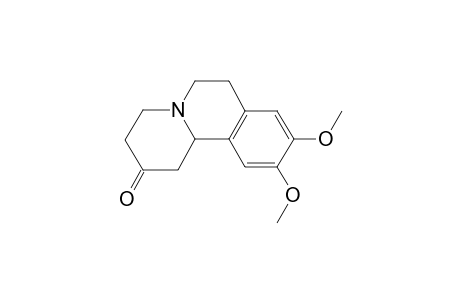 9,10-dimethoxy-1,3,4,6,7,11b-hexahydrobenzo[a]quinolizin-2-one