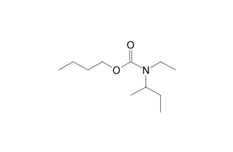 Carbamic acid, N-(2-butyl)-N-ethyl-, butyl ester