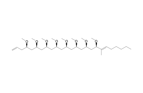 (4S,6S,8S,10S,12S,14S,16S,18S,19E)-4,6,8,10,12,14,16,18-OCTAMETHOXY-19-METHYLPENTACOSA-1,19-DIENE