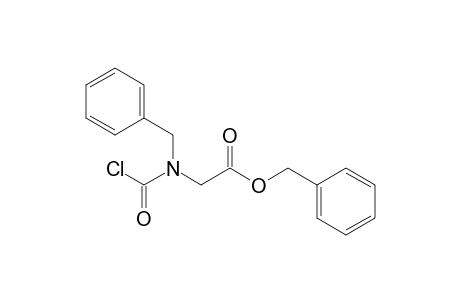 Benzyl 2-[(N-benzyl)-N-(chlorocarbonyl)amino]acetate