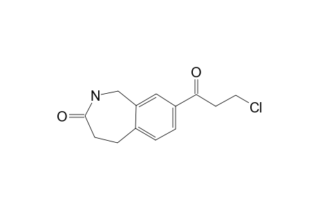 8-(3-CHLORO-1-OXOPROPYL)-2,3,4,5-TETRAHYDRO-1H-2-BENZAZEPINE-3-ONE