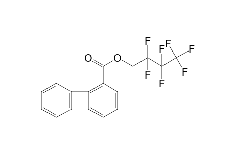 Biphenyl-2-carboxylic acid, 2,2,3,3,4,4,4-heptafluorobutyl ester