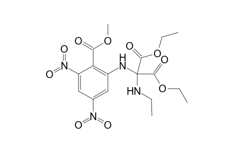 Methyl 2-[N-(diethoxycarbonyl)(ethylamino)methyl]amino-4,6-dinitrobenzoate