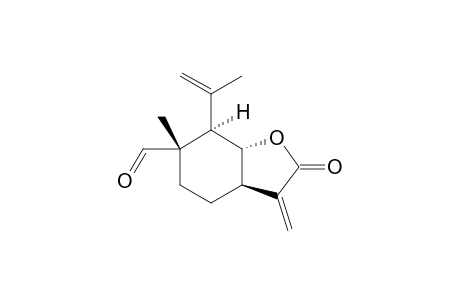 1-OXO-5-ALPHA,6-BETA,7-ALPHA-H-2-NORELEMA-3,11(13)-DIEN-12,6-OLIDE