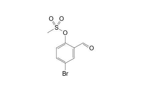 4-Bromo-2-formylphenyl methanesulfonate