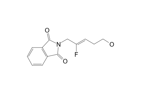 (Z/E)-N-(5-Hydroxy-2-fluoro-2-pentenyl)-isoindole-1,3-dione