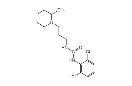 1-(2,6-dichlorophenyl)-3-[3-(2-methylpiperidino)propyl]urea