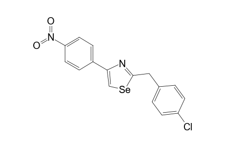 2-(4-Chlorobenzyl)-4-(4-nitrophenyl)selenazole