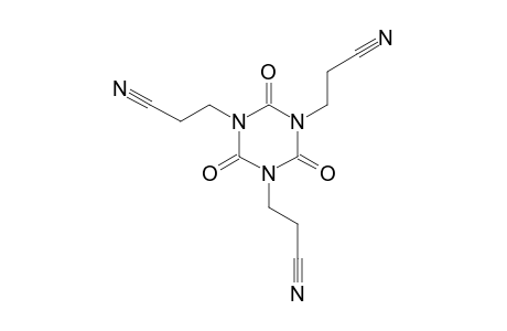 2,4,6-TRIOXO-s-TRIAZINE-1,3,5(2H,4H,6H)-TRIPROPIONITRILE