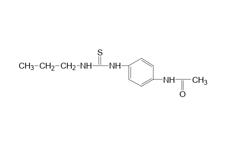 1-(p-acetamidophenyl)-3-propyl-2-thiourea