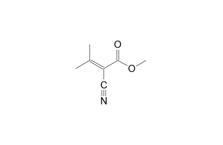 2-cyano-3-methylcrotonic acid, methyl ester