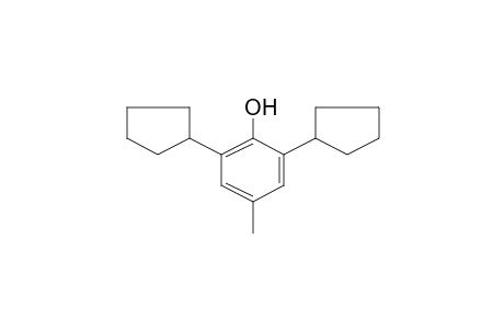 2,6-Dicyclopentyl-4-methylphenol