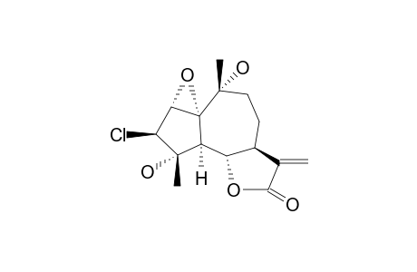 5-A-H-GUAI-11(13)-EN-12,6-A-OLIDE,3-B-CHLORO-4-A,10-A-DIHYDROXY-1-A,2-A-EPOXY