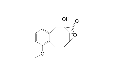 1-Hydroxy-7-methoxy-14,14-dimethyl-12-oxatricyclo[9.2.1.0(3,8)]tetradeca-3,5,7-trien-13-one