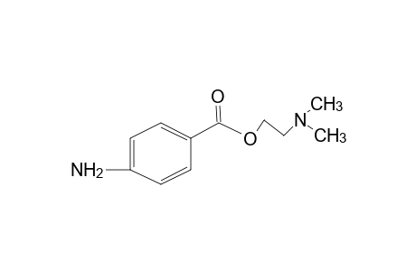 p-aminobenzoic acid, 2-(dimethylamino)ethyl ester