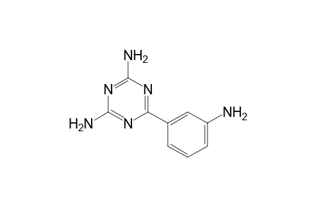 2-(m-aminophenyl)-4,6-diamino-s-triazine