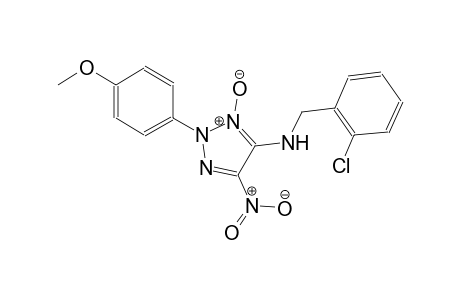 N-(2-chlorobenzyl)-2-(4-methoxyphenyl)-5-nitro-2H-1,2,3-triazol-4-amine 3-oxide