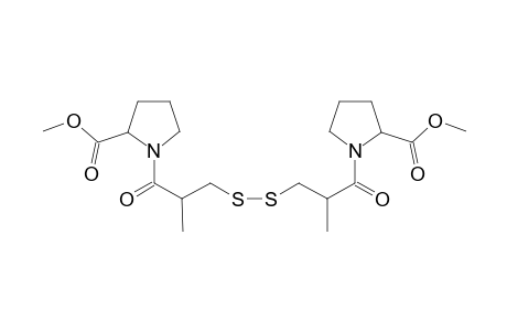 Captopril artifact (disulfide) 2ME MS2