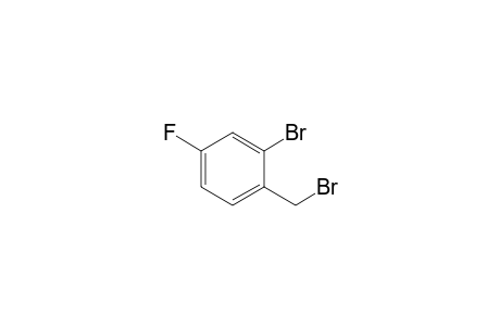 2-Bromo-1-(bromomethyl)-4-fluorobenzene