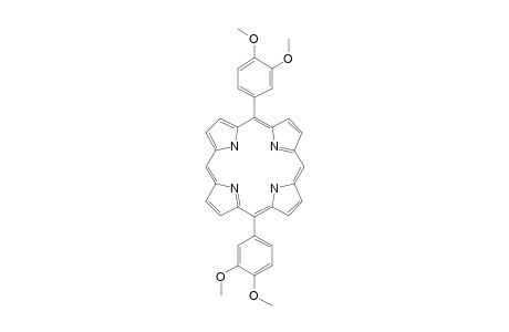 5,15-Bis(3,4-dimethoxyphenyl)porphyrin