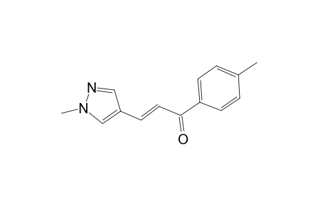 (2E)-1-(4-methylphenyl)-3-(1-methyl-1H-pyrazol-4-yl)-2-propen-1-one