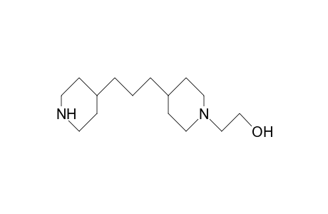 4-[3-(4-piperidyl)propyl]-1-piperidineethanol