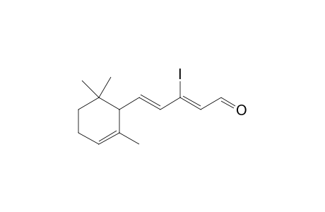 (2Z,4E)-3-iodo-5-(2,6,6-trimethyl-1-cyclohex-2-enyl)penta-2,4-dienal