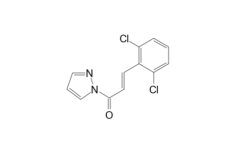 1-[(2E)-3-(2,6-dichlorophenyl)-2-propenoyl]-1H-pyrazole
