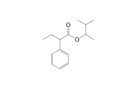 Butyric acid, 2-phenyl-, 3-methylbut-2-yl ester