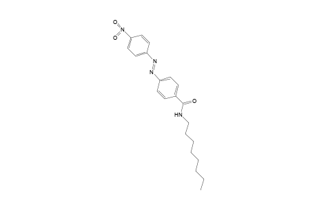 p-[(p-NITROPHENYL)AZO]-N-OCTYLBENZAMIDE