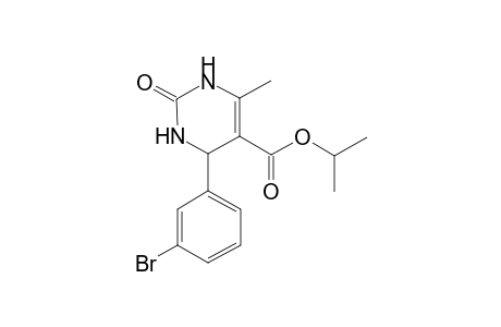 5-Pyrimidinecarboxylic acid, 4-(3-bromophenyl)-1,2,3,4-tetrahydro-6-methyl-2-oxo-, 1-methylethyl ester