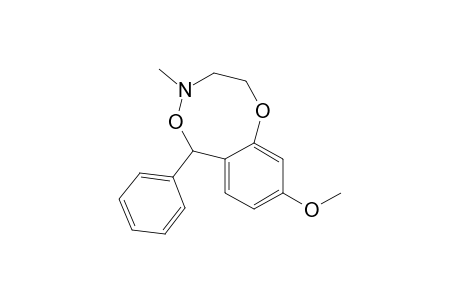 9-Methoxy-4-methyl-6-phenyl-3,4-dihydro-2H,6H-1,5,4-benzodioxazocine