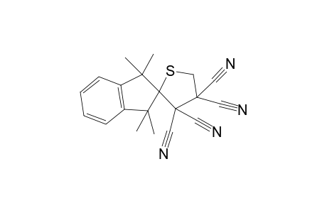 1,1,3,3-Tetramethyl-2,3-dihydro-spiro[1H-indene-2,2'-thiolane-3',3',4',4'-tetracarbonitrile