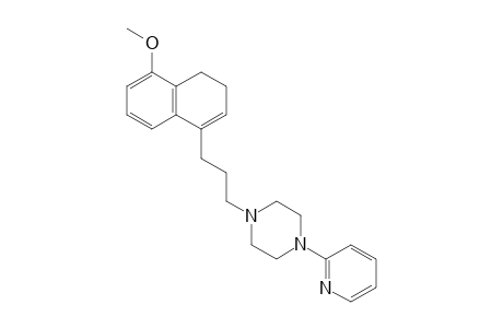 1-[3-(5-Methoxy-3,4-dihydronaphthalen-1-yl)propyl]-4-(2-pyridinyl)piperazine