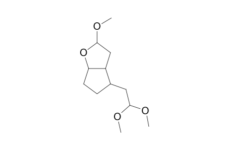 (1RS,3SR,5SR,6RS)-3-methoxy-6-(2',2'-dimethoxyethyl)-2-oxabicyclo[3.3.0]octane