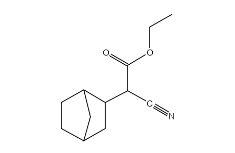 2-NORBORNANEACETIC ACID, A-CYANO-, ETHYL ESTER