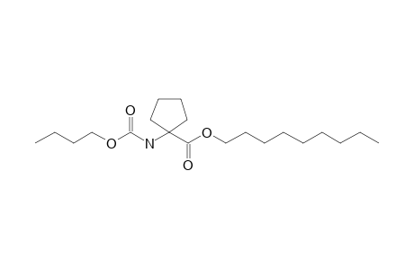 1-Aminocyclopentanecarboxylic acid, N-butoxycarbonyl-, nonyl ester