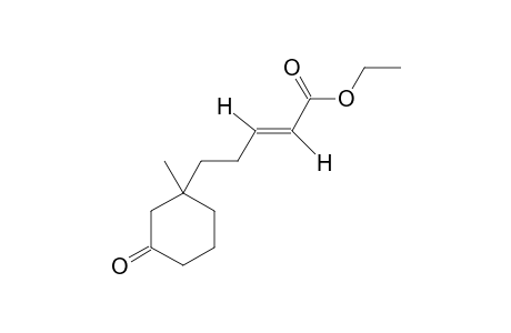 ETHYL-(E)-5-(1-METHYL-3-OXOCYCLOHEXYL)-2-PENTENOATE