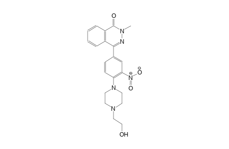 4-{4-[4-(2-hydroxyethyl)-1-piperazinyl]-3-nitrophenyl}-2-methyl-1(2H)-phthalazinone