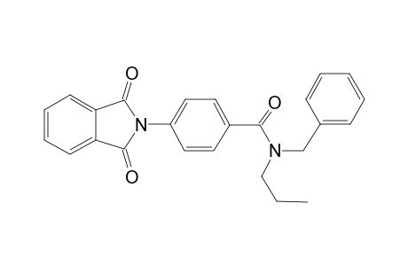 benzamide, 4-(1,3-dihydro-1,3-dioxo-2H-isoindol-2-yl)-N-(phenylmethyl)-N-propyl-